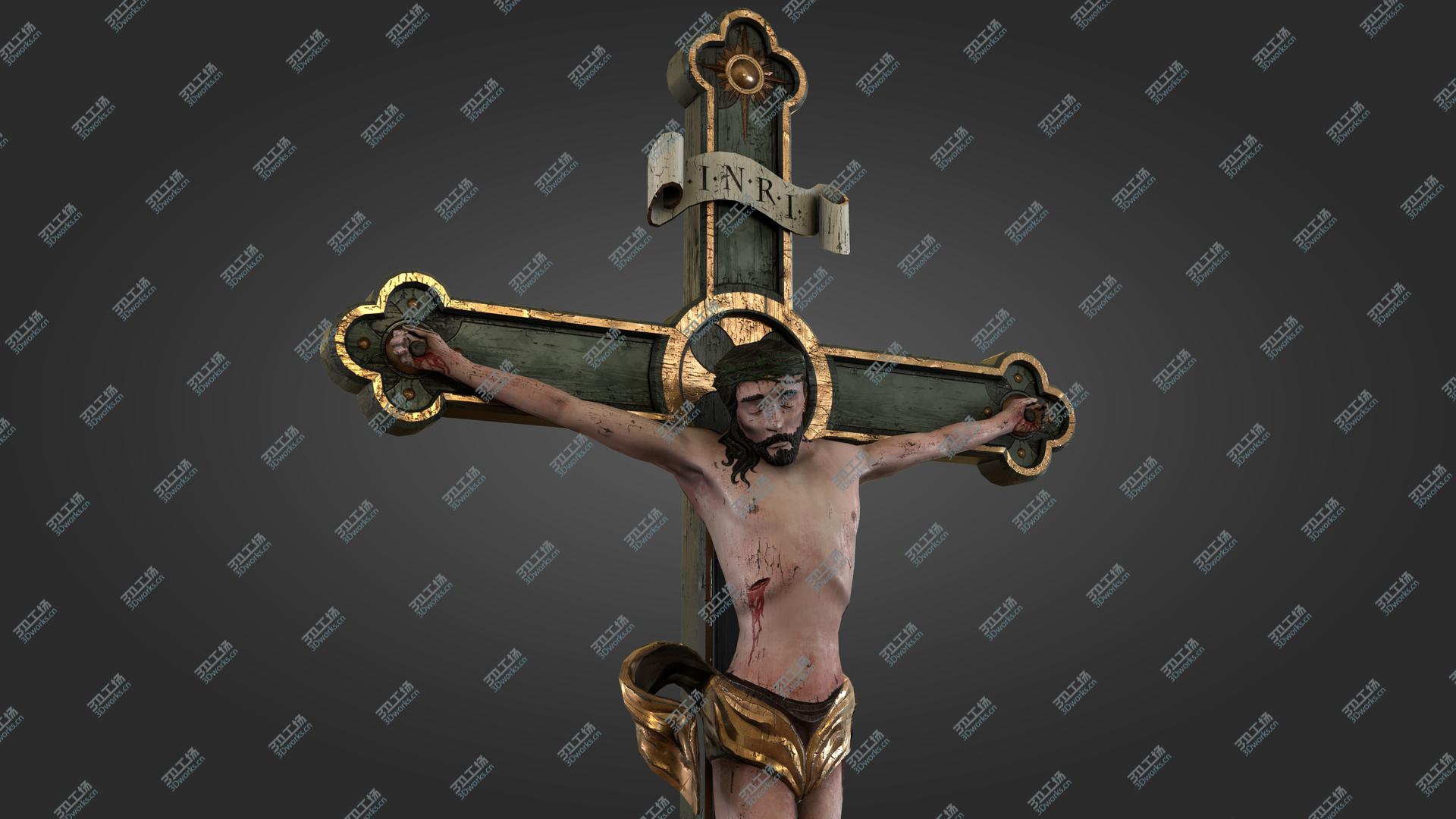 images/goods_img/2021040233/3D Medieval Wooden PBR Crucifix/1.jpg